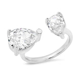 2 Pear Ring